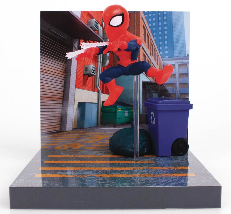 Marvel Superama Figural Diorama - Spider-Man