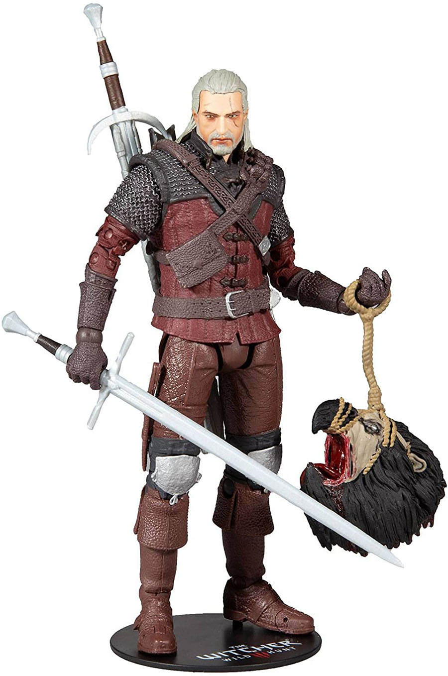 Witcher 3 Wild Hunt Wave 2 Geralt Of Rivia Wolf Armor 7-Inch Scale Action Figure