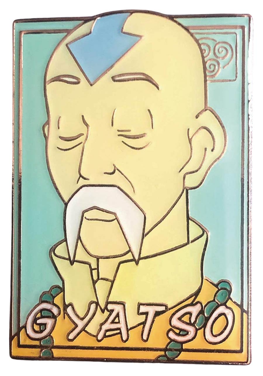 Avatar The Last Airbender Pastel Pin - Gyatso