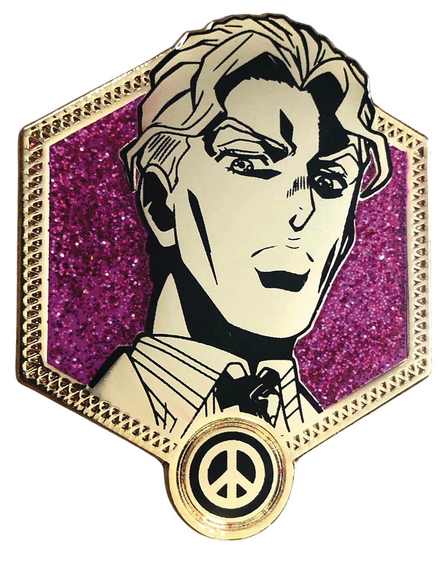 JoJos Bizarre Adventure Part 4 Diamond Is Unbreakable Pin - Golden Yoshikage Kira