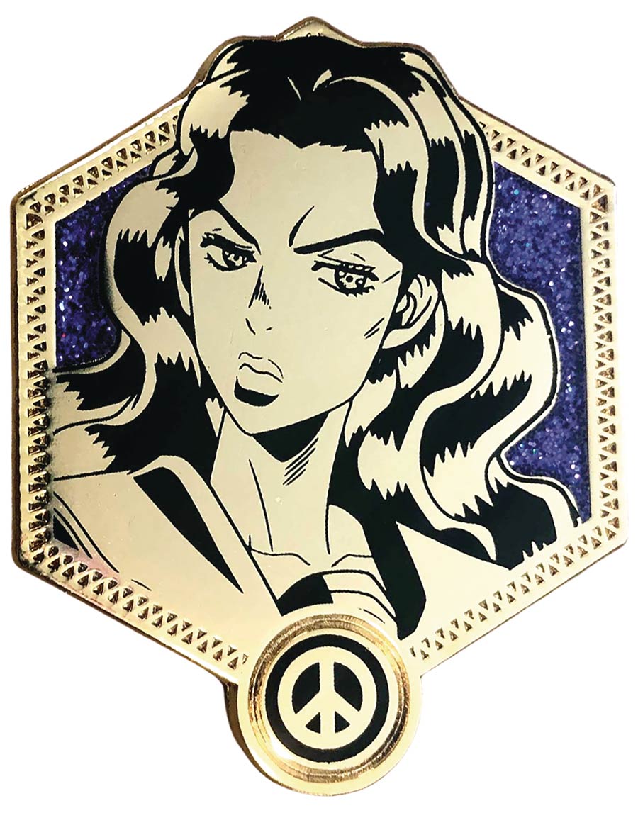 JoJos Bizarre Adventure Part 4 Diamond Is Unbreakable Pin - Golden Yukako Yamagishi
