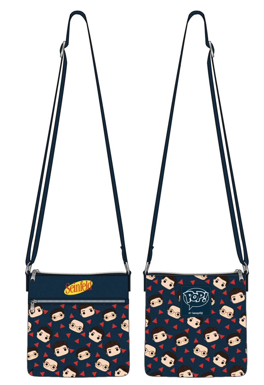 Seinfeld All-Over-Print Faux Leather Pu Passport Bag