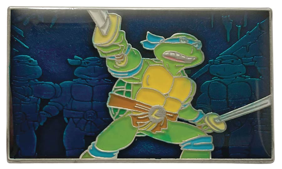 Teenage Mutant Ninja Turtles (1987 Cartoon) Pin - Leonardo Leads