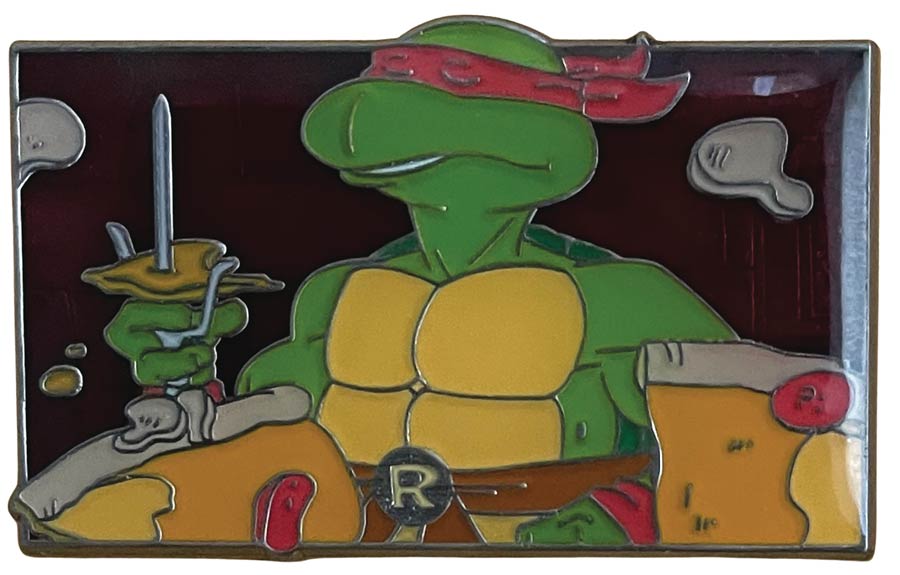 Teenage Mutant Ninja Turtles (1987 Cartoon) Pin - Raphael Is Cool But Rude