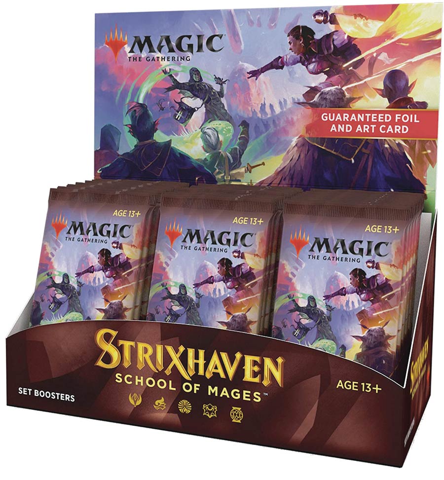 Magic The Gathering Strixhaven School Of Mages Set Booster Display (30-Count)