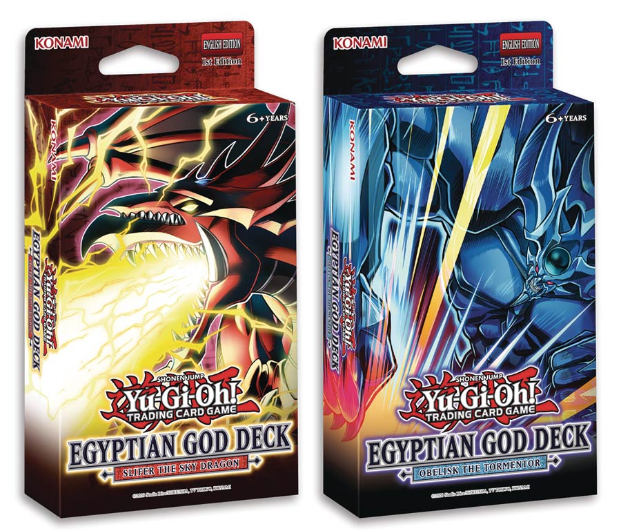 Yu-Gi-Oh Egyptian God Deck Display (8-Count)