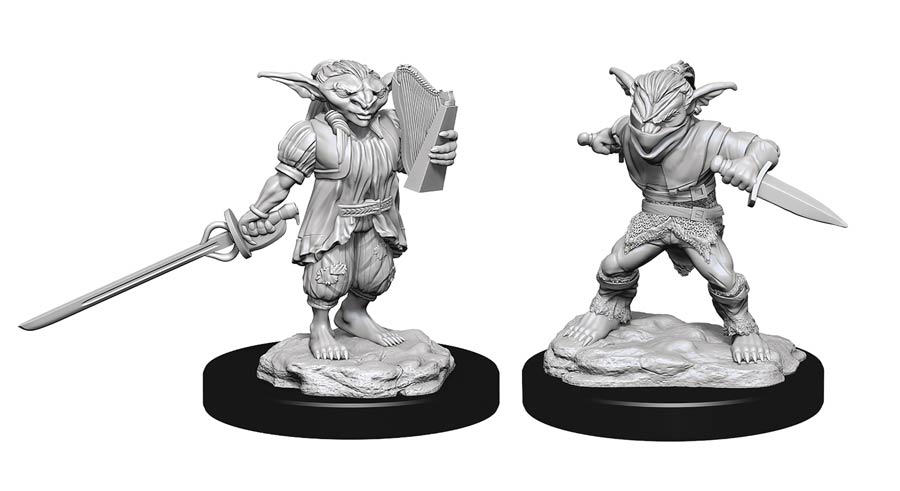 Dungeons & Dragons Nolzars Marvelous Miniature - Goblin Rogue Male & Goblin Rogue Female