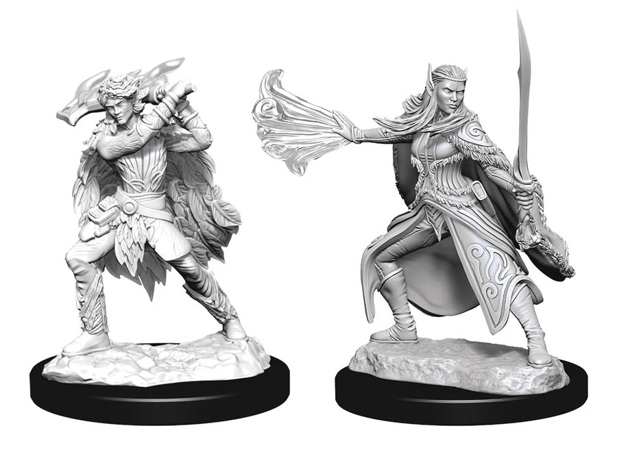 Dungeons & Dragons Nolzars Marvelous Miniature - Winter Eldarin & Spring Eldarin
