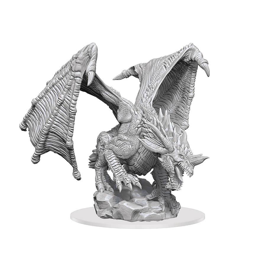 Dungeons & Dragons Nolzars Marvelous Miniature - Young Blue Dragon