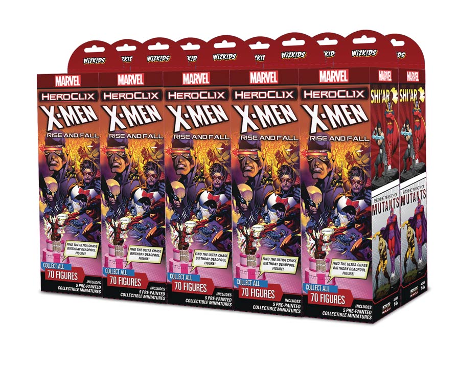 Marvel HeroClix X-Men Rise & Fall Of The Shiar Empire Booster Brick