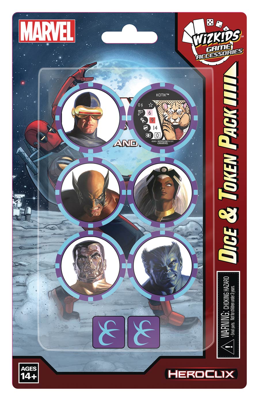 Marvel HeroClix X-Men Rise & Fall Of The Shiar Empire Dice & Token Pack