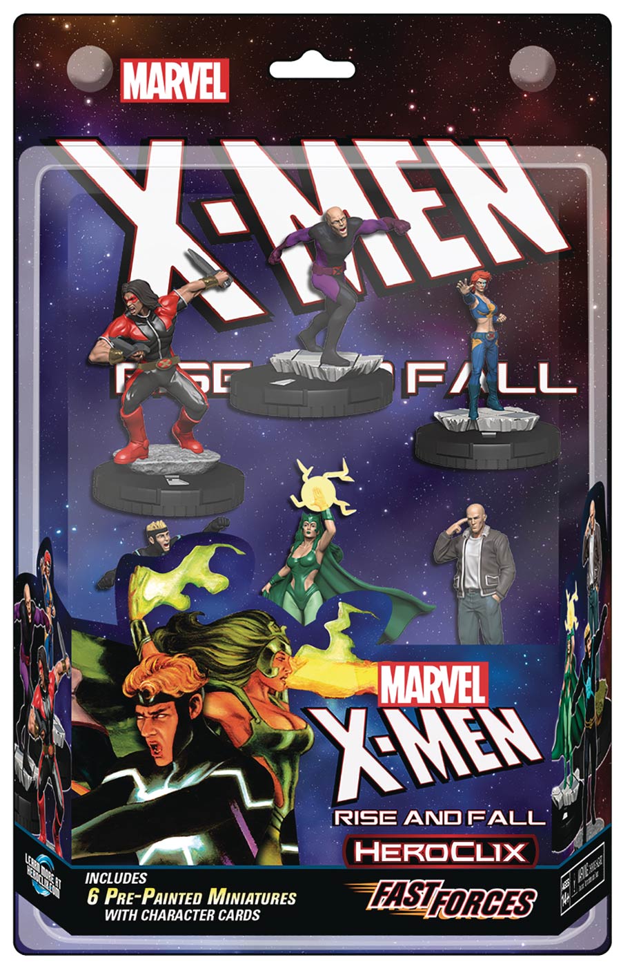 Marvel HeroClix X-Men Rise & Fall Of The Shiar Empire Fast Forces Pack