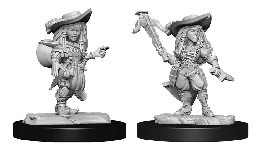Pathfinder Battles Deep Cuts Miniature - Gnome Bard Female