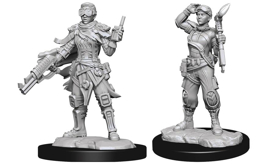 Starfinder Battles Deep Cuts Miniature - Human Mechanic