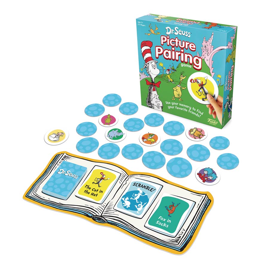 Signature Games Dr Seuss Picture Pairing Game