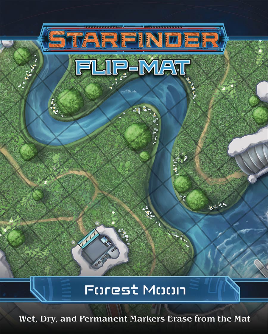 Starfinder RPG Flip-Mat - Forest Moon
