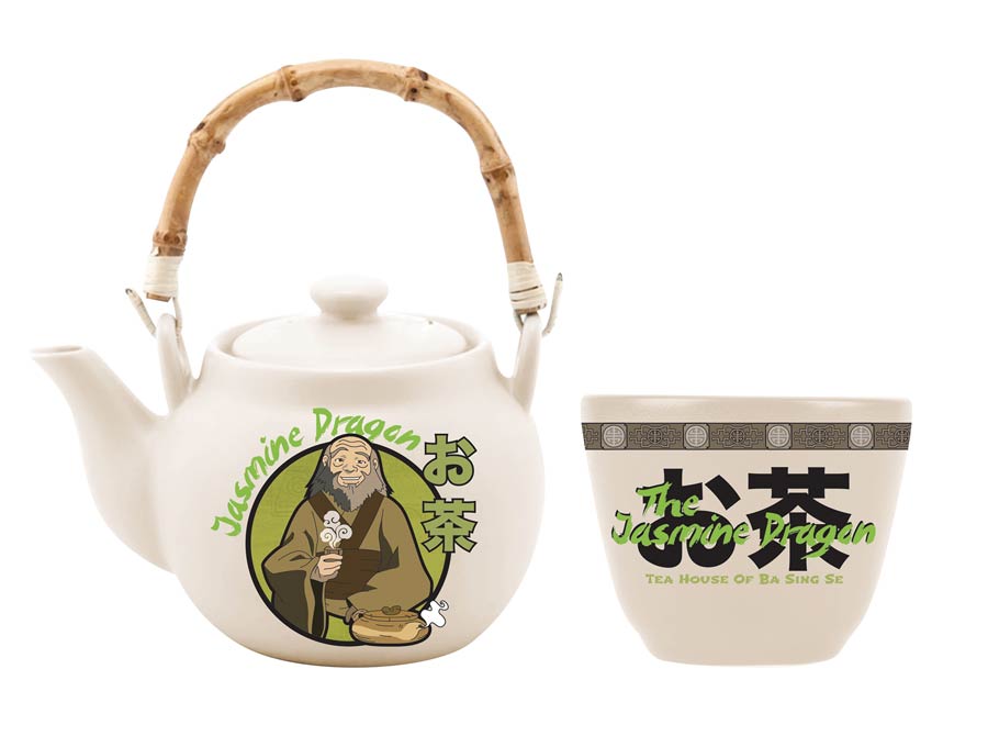 Avatar The Last Airbender Jasmine Dragon Tea Set