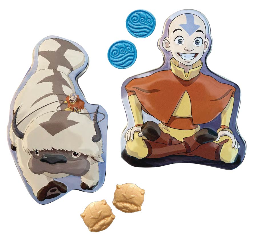 Avatar The Last Airbender Sours Candy Tin 12-Count Display