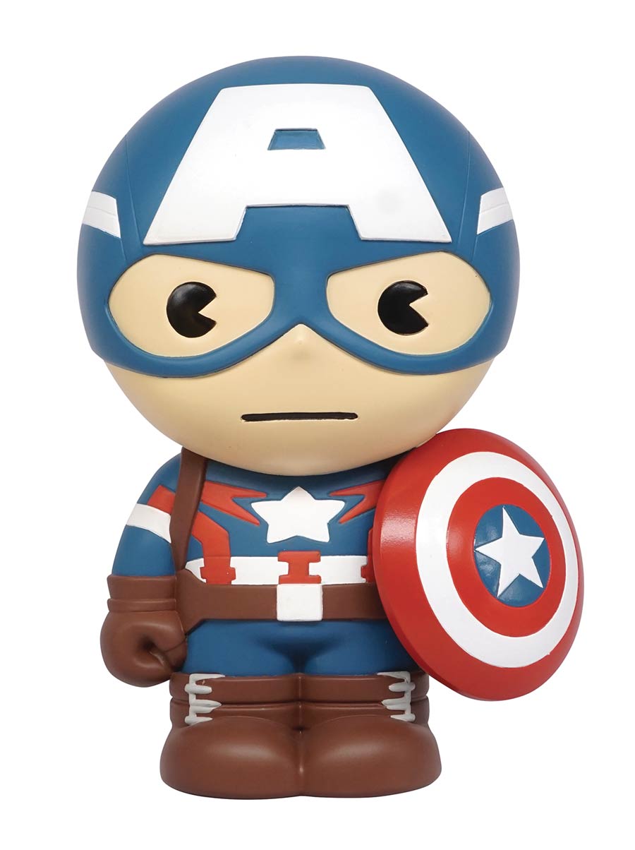 Marvel Heroes Chibi Bank - Captain America
