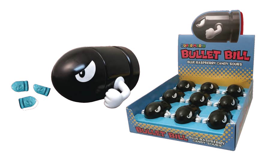 Nintendo Bullet Bill Sours Candy Tin 9-Count Display