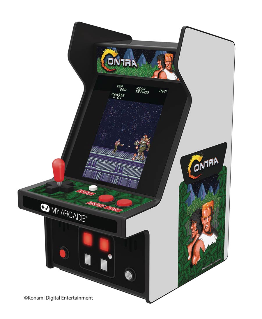 Retro Contra 6.75-Inch Micro Arcade Player