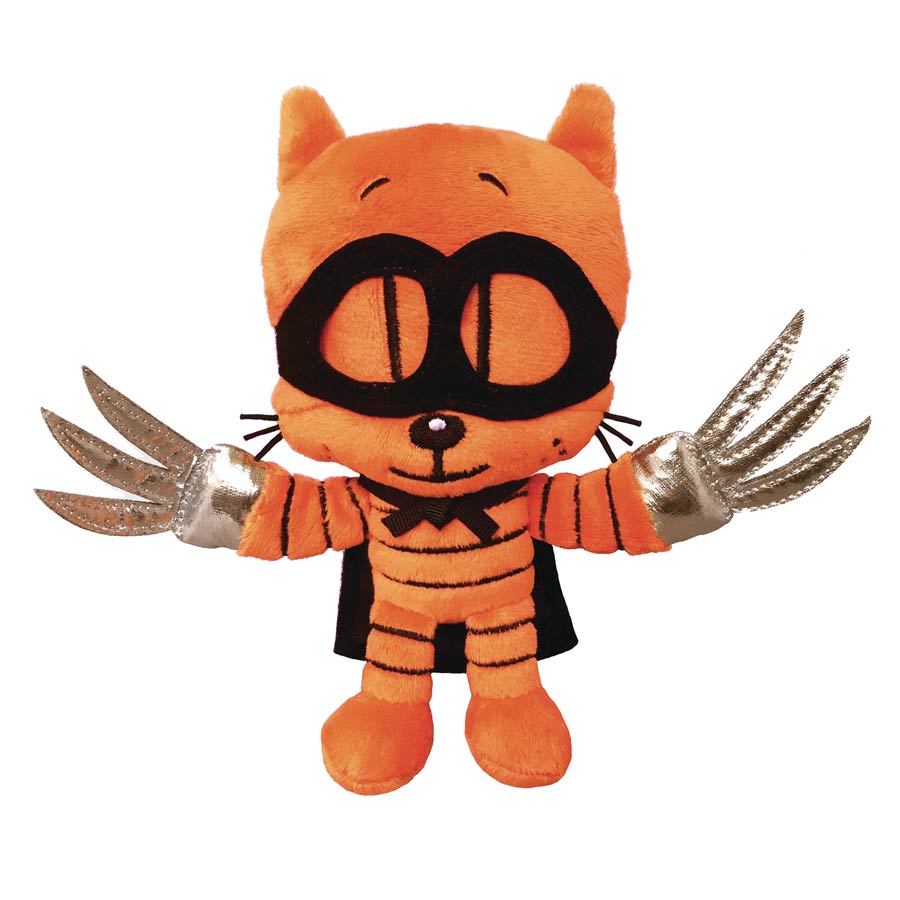 Dog Man Plush - Cat Kid 6.5-Inch