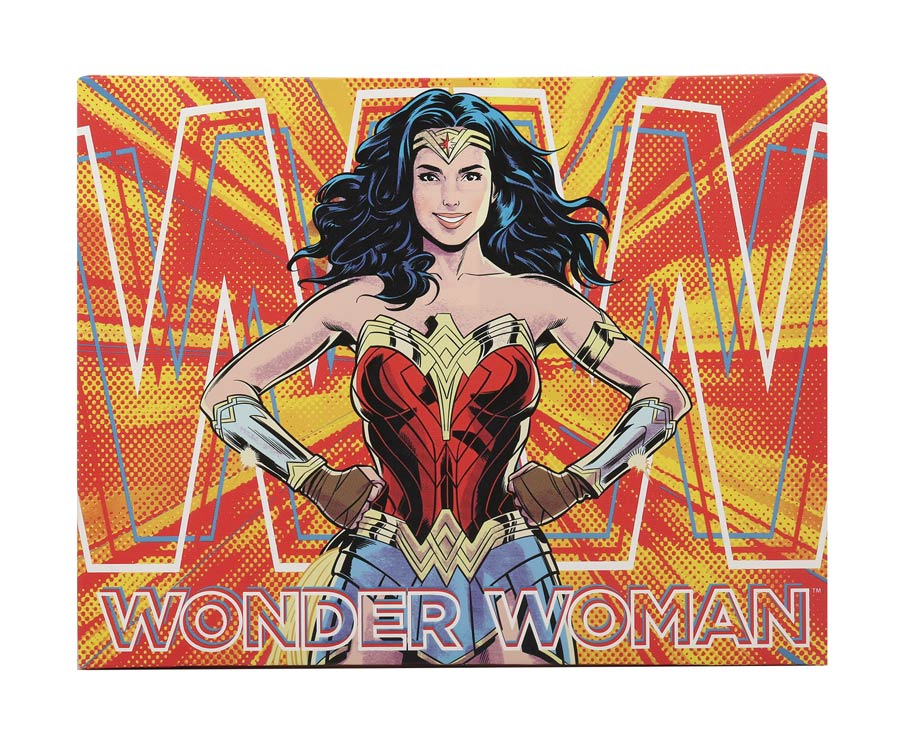 DC Heroes Wonder Woman 15.5-Inch Canvas Wall Art