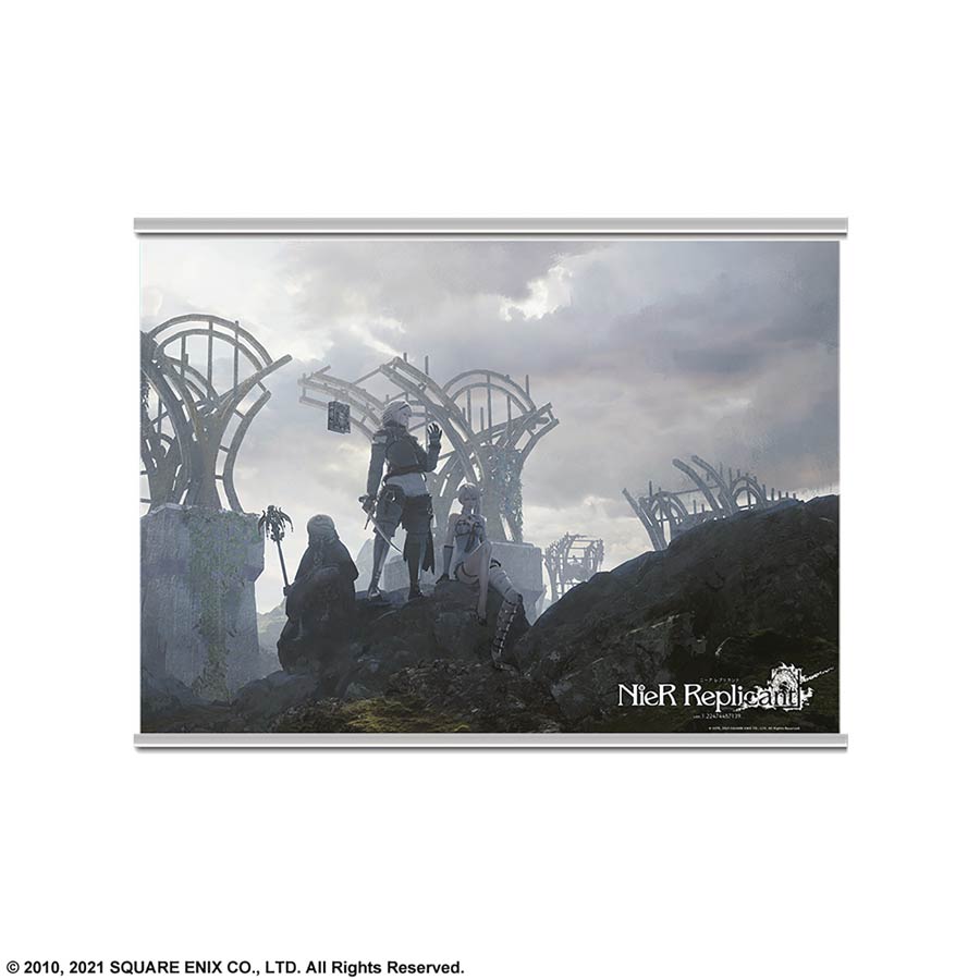 NieR Replicant Version 1.22474487139 Wall Scroll - Version B