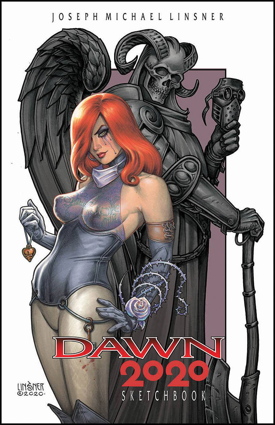 Joseph Michael Linsner Dawn 2020 Sketchbook SC