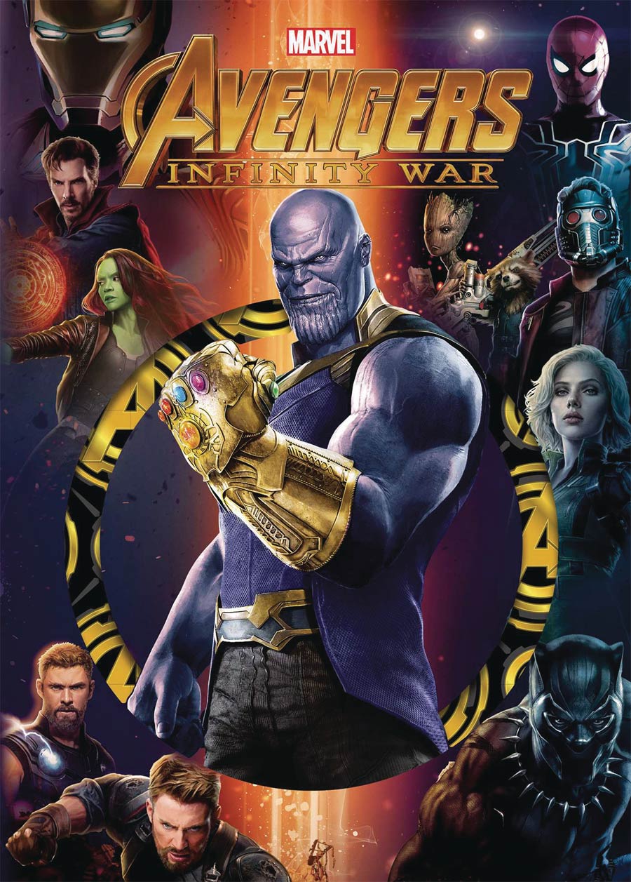 Marvel Avengers Infinity War Die-Cut Storybook HC