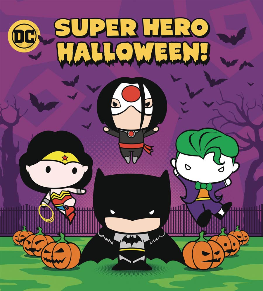 DC Super Hero Halloween Board Book HC