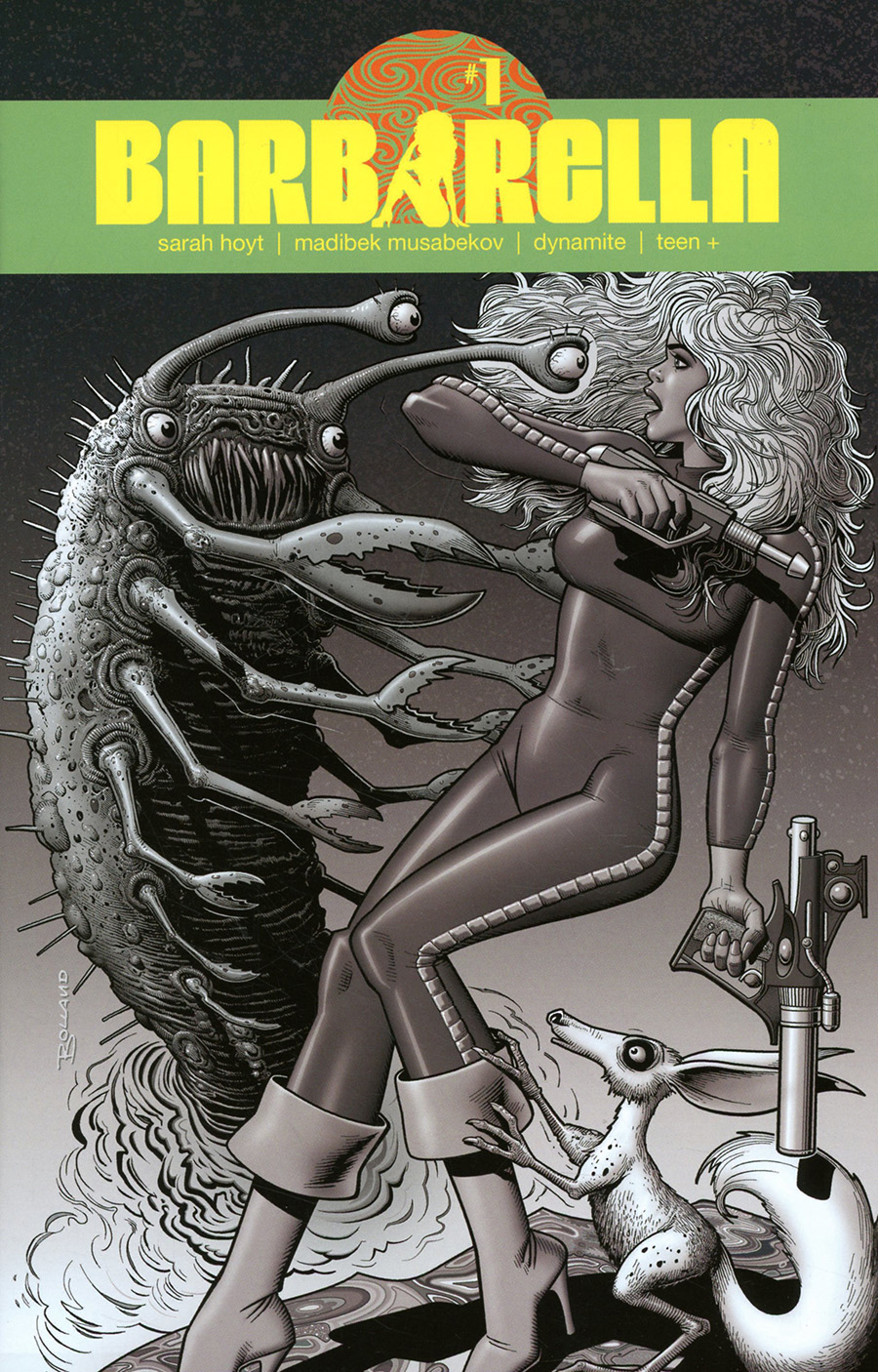 Barbarella Vol 2 #1 Cover L Incentive Brian Bolland Black & White Cover