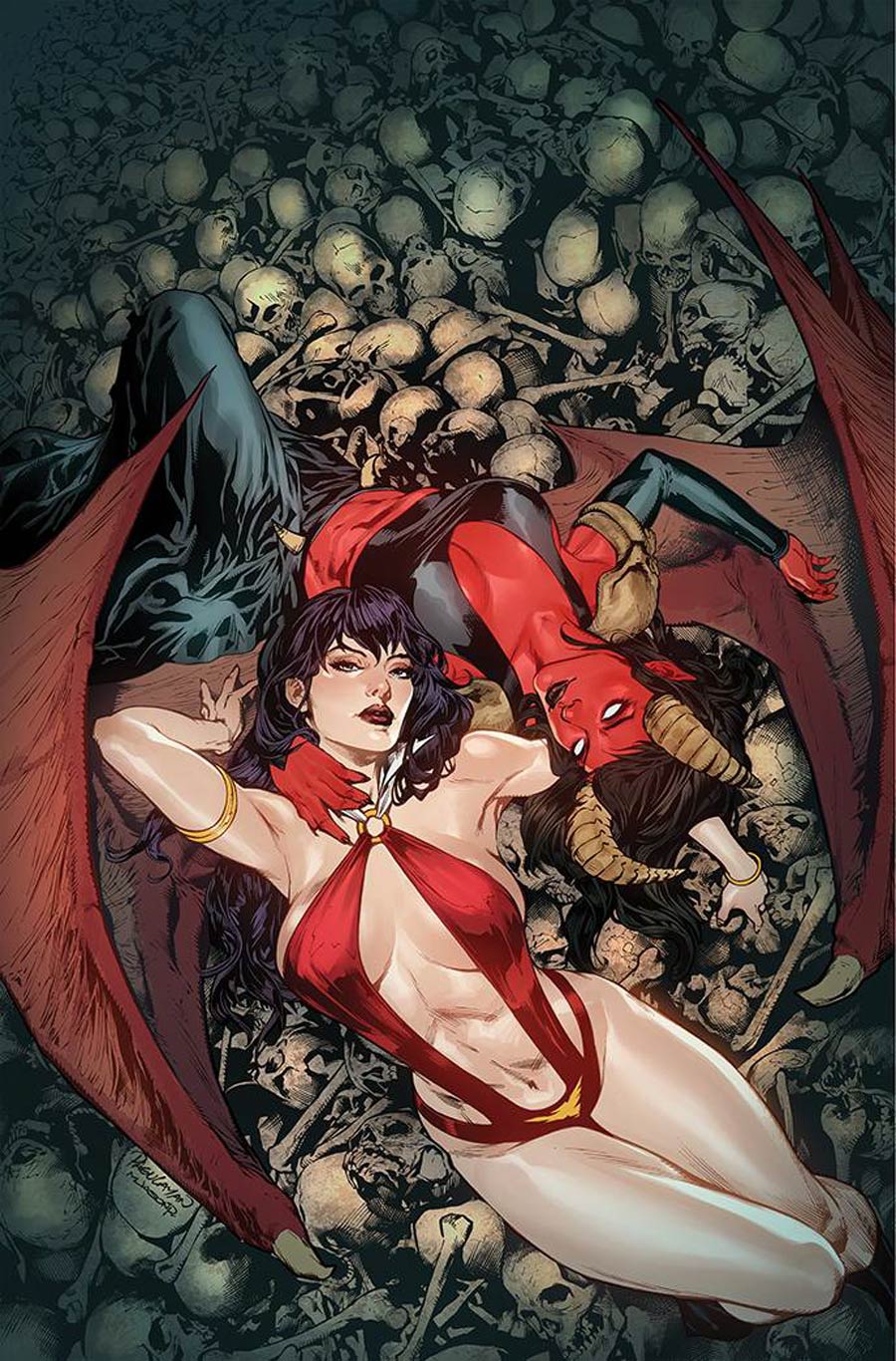 Vampirella vs Purgatori #5 Cover F Incentive Carlo Pagulayan Virgin Cover