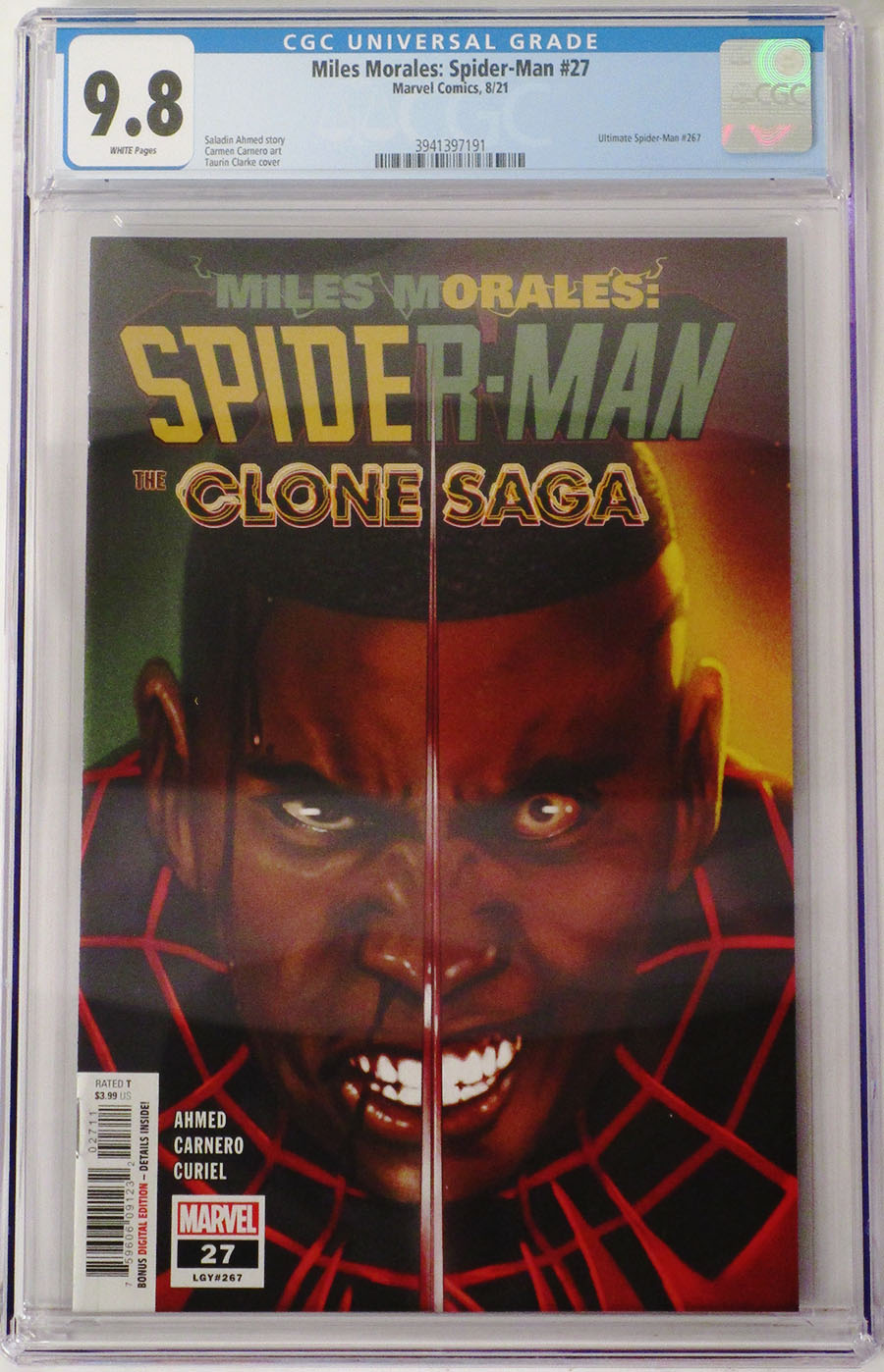 Miles Morales Spider-Man #27 Cover C DF CGC Graded 9.8
