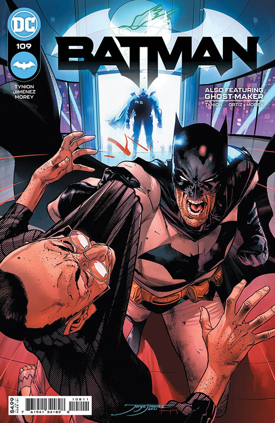 Batman Vol 3 #109 Cover E DF Signed By James Tynion IV