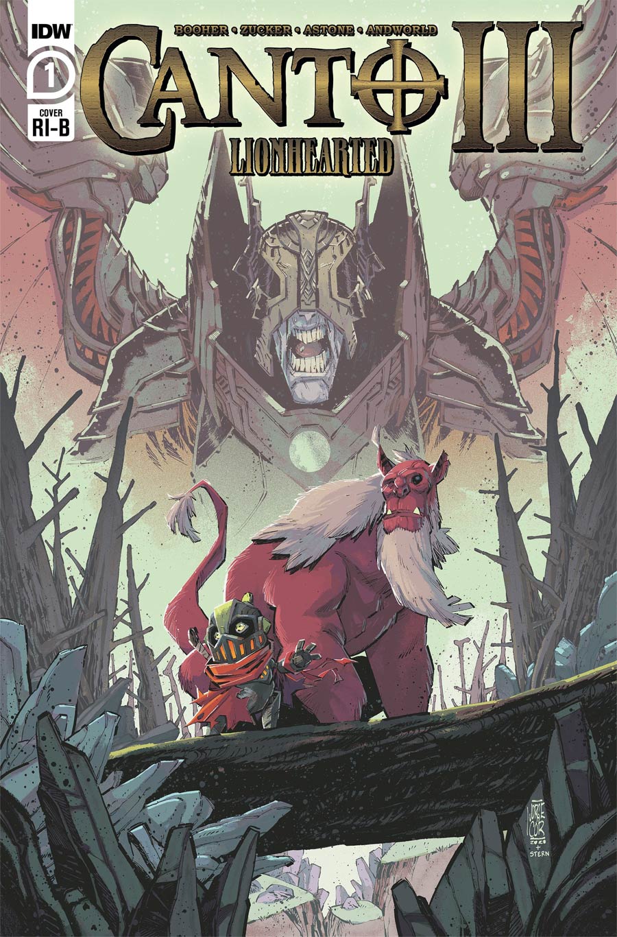 Canto III Lionhearted #1 Cover C Incentive Jorge Corona Variant Cover