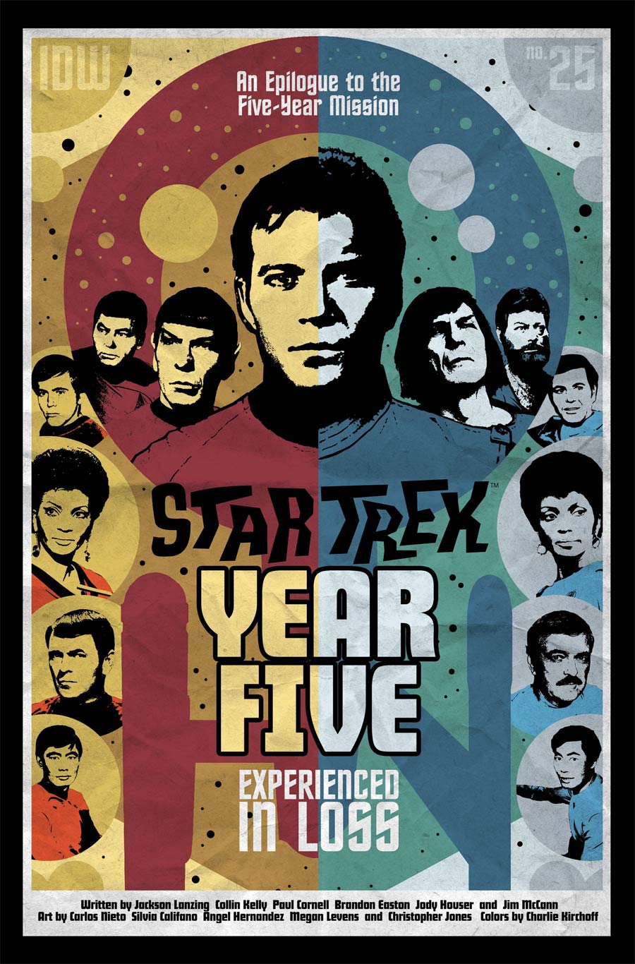 Star Trek Year Five #25 Cover B Incentive JJ Lendl Variant Cover