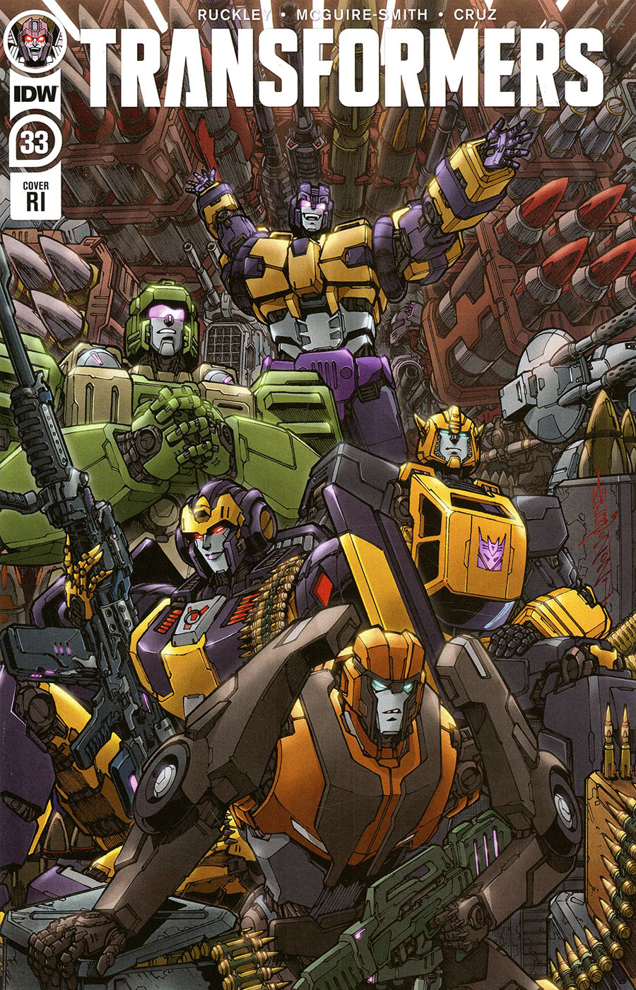 Transformers Vol 4 #33 Cover C Incentive Alex Milne Variant Cover