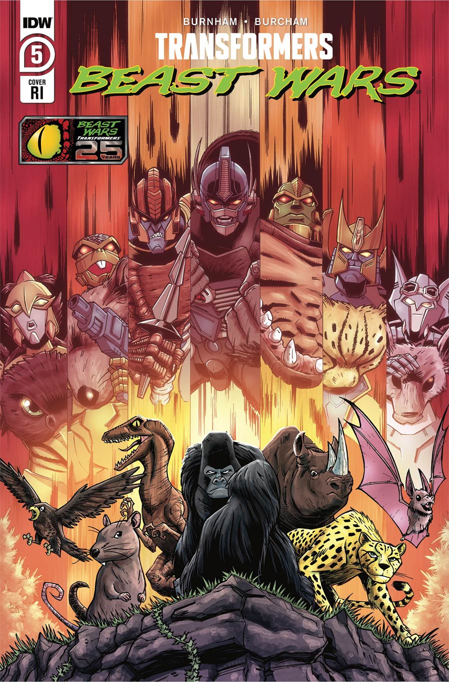 Transformers Beast Wars Vol 2 #6 Cover C Incentive Nick Roche Variant Cover