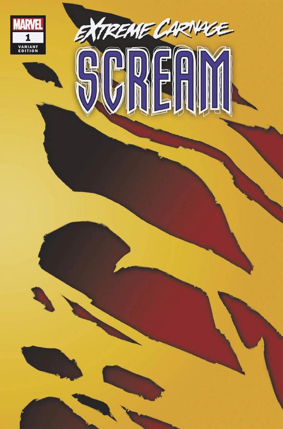 Extreme Carnage Scream #1 (One Shot) Cover E Incentive Symbiote Variant Cover