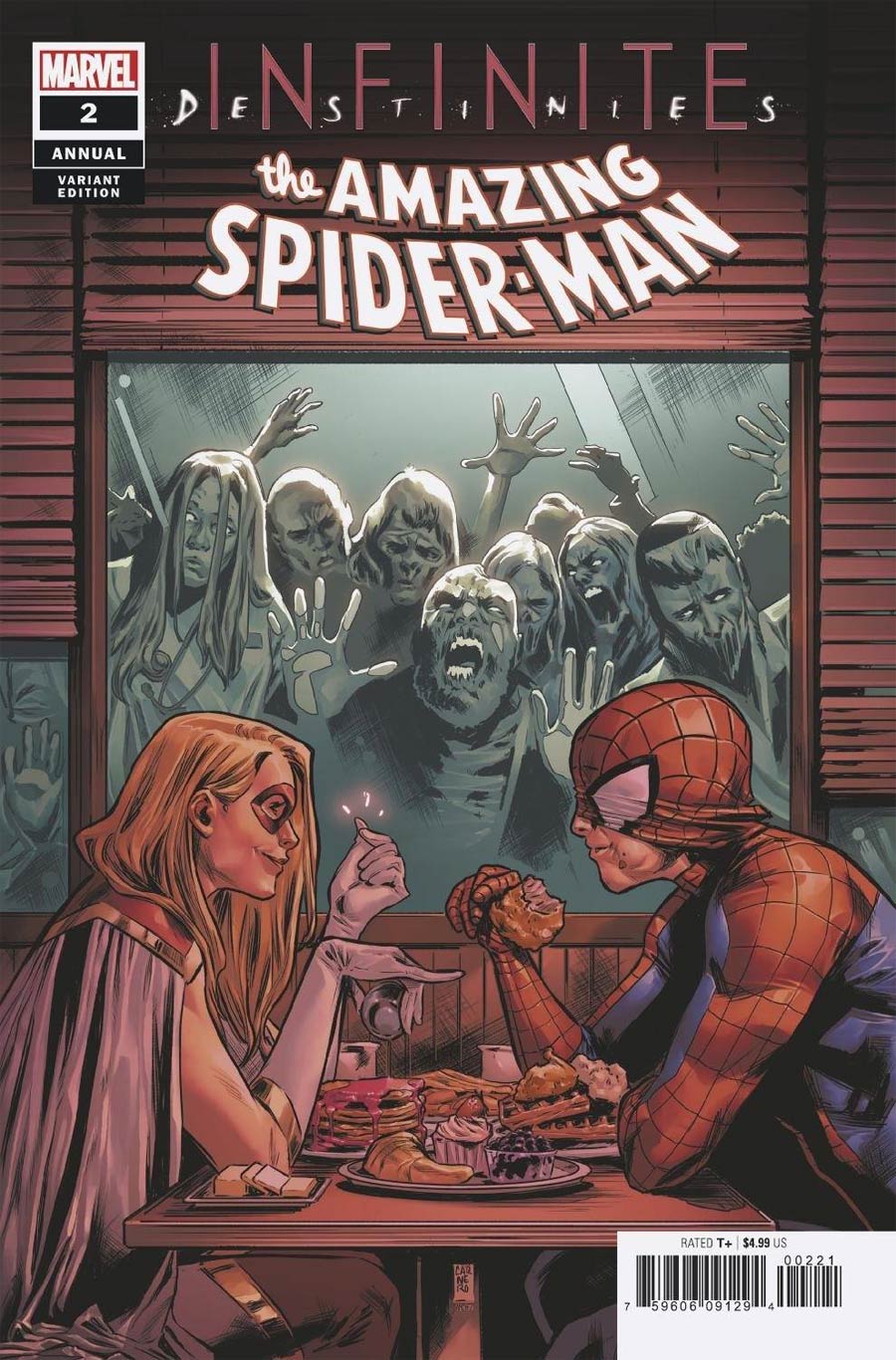 Amazing Spider-Man Vol 5 Annual #2 Cover C Incentive Carmen Carnero Variant Cover (Infinite Destinies Tie-In)