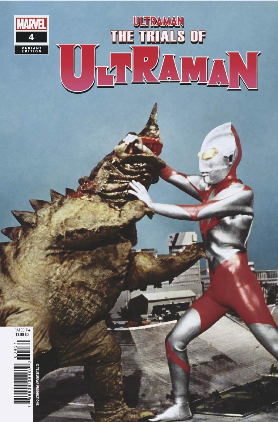 Ultraman Trials Of Ultraman #4 Cover C Incentive TV Photo Variant Cover