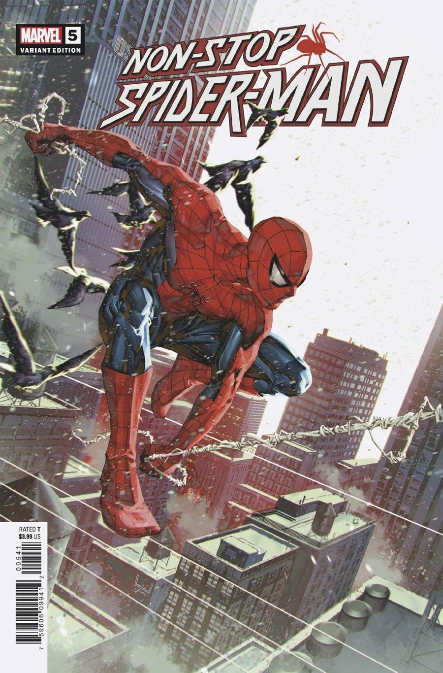 Non-Stop Spider-Man #5 Cover B Incentive Kael Ngu Variant Cover