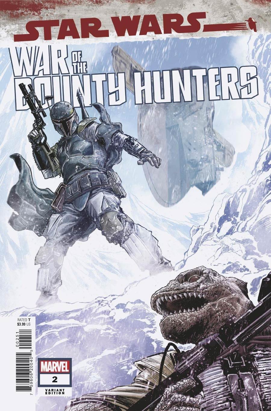 Star Wars War Of The Bounty Hunters #2 Cover E Incentive Marco Checchetto Variant Cover