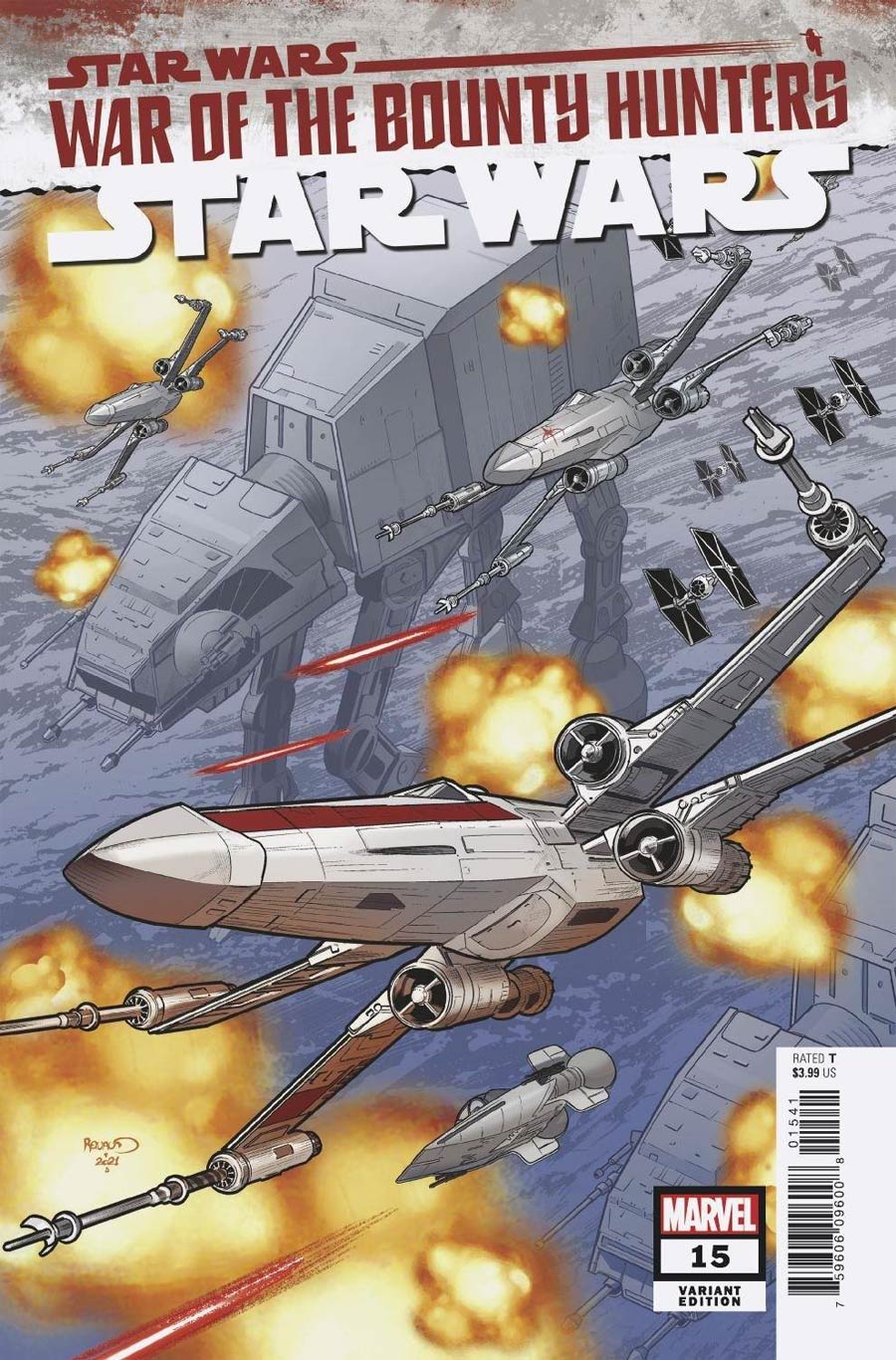 Star Wars Vol 5 #15 Cover D Incentive Paul Renaud Variant Cover (War Of The Bounty Hunters Tie-In)