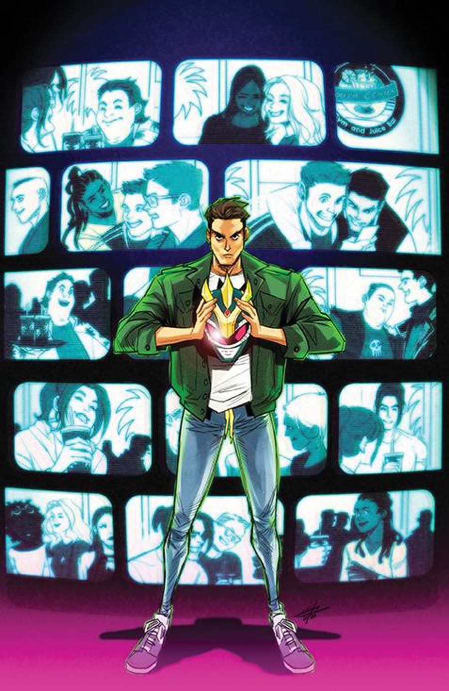 Mighty Morphin #9 Cover D Incentive Eleonora Carlini Virgin Cover