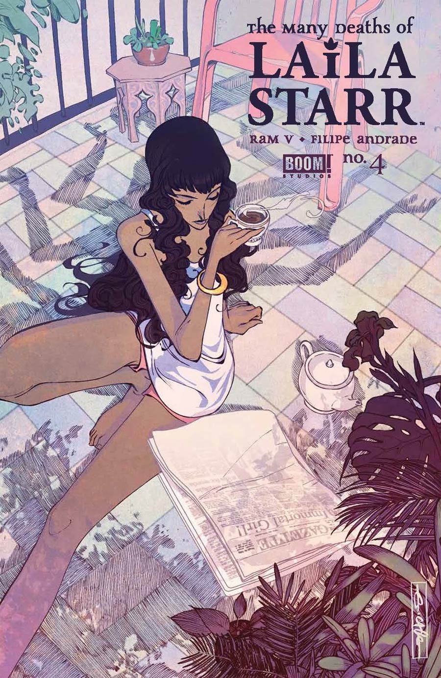 Many Deaths Of Laila Starr #4 Cover C Incentive Evan Cagle Variant Cover