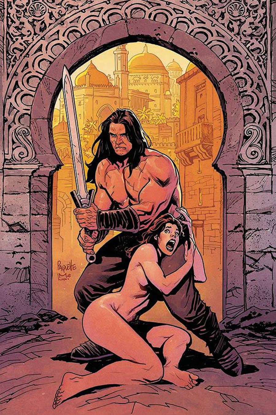 Cimmerian Man-Eaters Of Zamboula #1 Cover G Incentive Yanick Paquette Virgin Cover