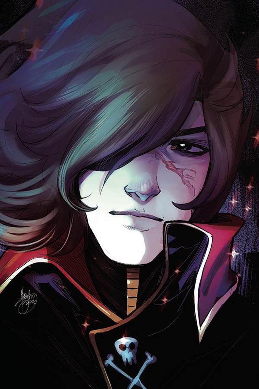 Space Pirate Captain Harlock #2 Cover F Incentive Mirka Andolfo Virgin Cover