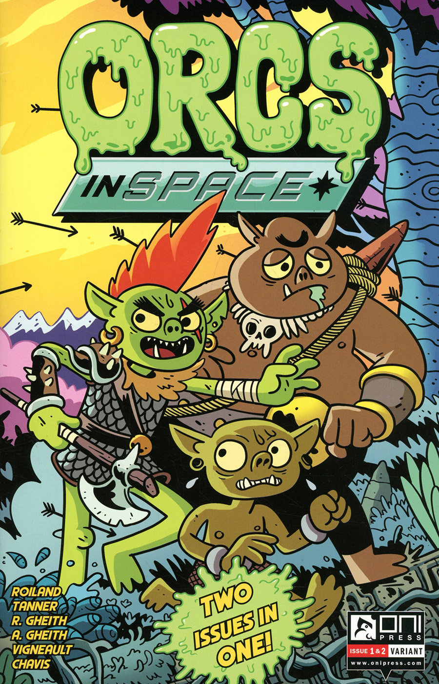 Orcs In Space #1-2 2 In 1 Cover C Incentive Francois Vigneault Variant Cover